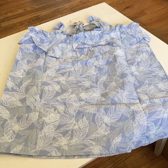 7 for all mankind big girls ruffle tank top - Picture 6 of 8